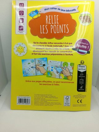 Libro educativo per Bambini ed. France " Relie Les