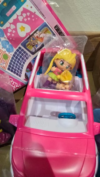 Pinypon Coche Camping Muñecas y Accesorios