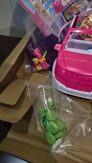 Pinypon Coche Camping Muñecas y Accesorios
