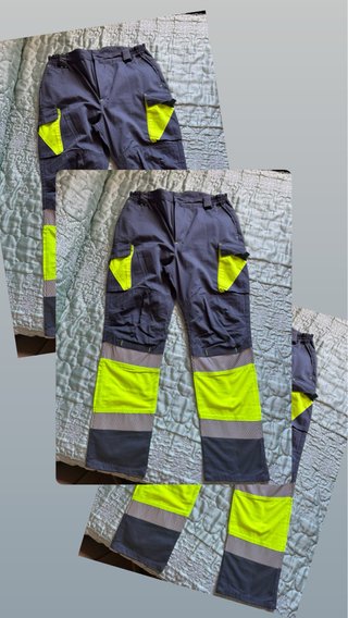 pack 3 pantalones de faena talla 48