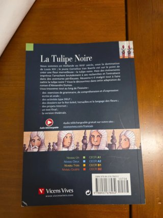 Libro "  La Tulipe Noire "