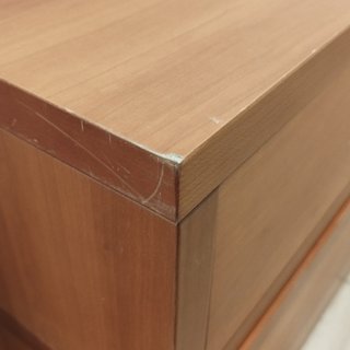 Mueble cajonera mesitas noche madera cerezo