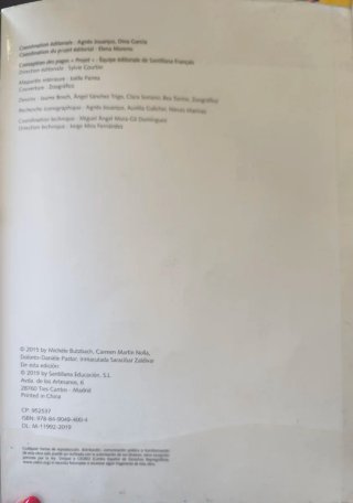 Libro de texto  Francés  2 ESO Club Parachute 2