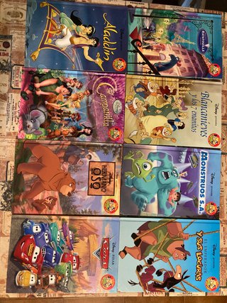 Colección de 21 libros de películas de DISNEY