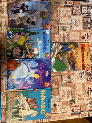 Colección de 21 libros de películas de DISNEY