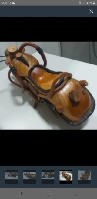 Moto Trike Artesanal Madera