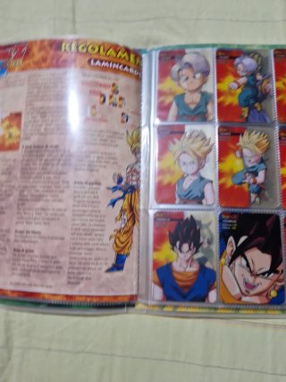 Album Lamicards Dragon Ball Z Energia Segreta 2
