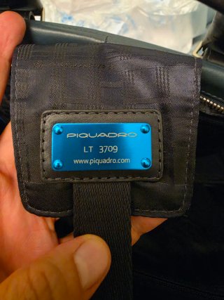 Cartella porta PC Piquadro in pelle