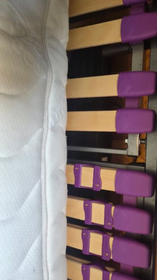 Cama articulada eléctrica con colchón