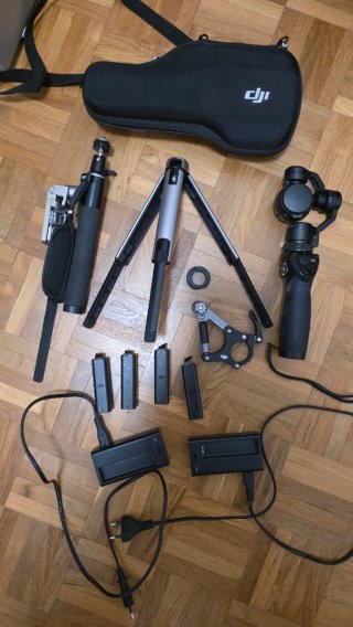 DJI Osmo 4K Gimbal + Accessori