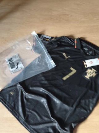 Camiseta Portugal CR7 Negra Talla S