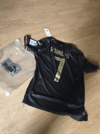 Camiseta Portugal CR7 Negra Talla S