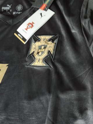 Camiseta Portugal CR7 Negra Talla S