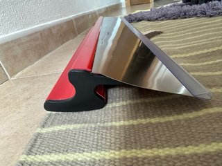 Espátula de goma roja 80 cm