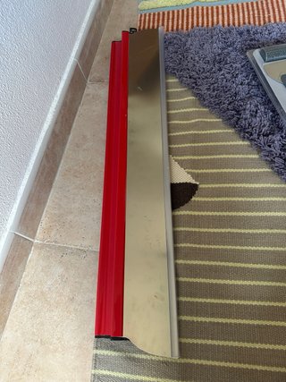 Espátula de goma roja 80 cm