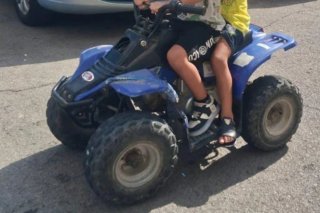 Quad gasolina 4 marchas para niños