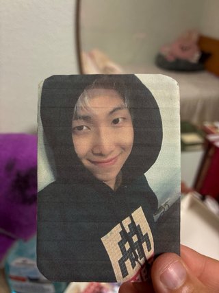 Photocard hecha a mano