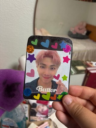 Photocard hecha a mano