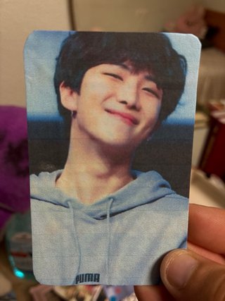 Photocard hecha a mano