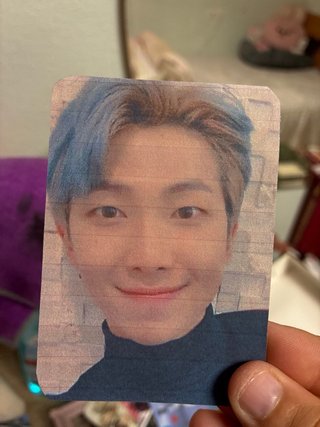 Photocard hecha a mano