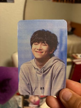 Photocard hecha a mano