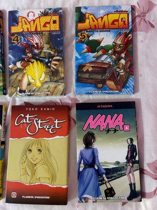 Lote de mangas antiguos
