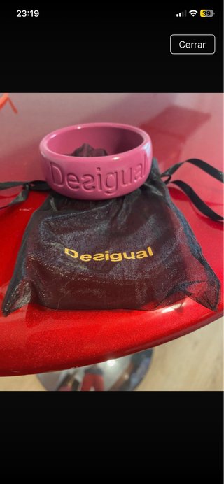 Pulsera Desigual Rosa