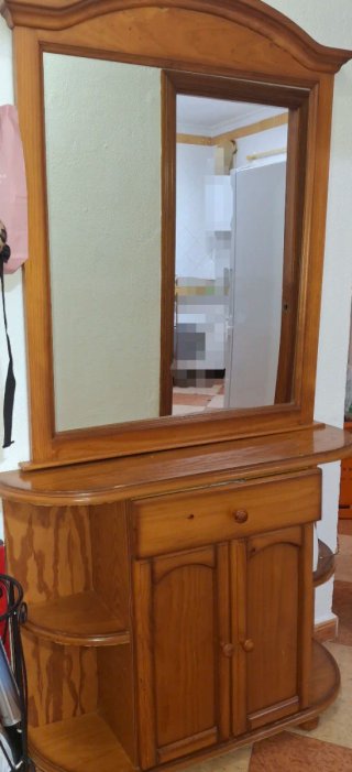Muebles de madera maciza de pino