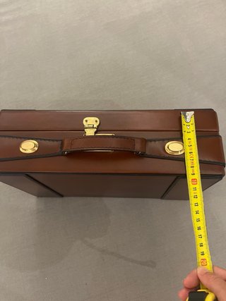 Maletín de piel para joyas