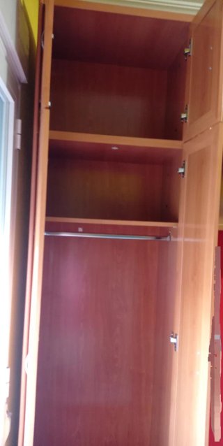 Dormitorio juvenil completo color cerezo