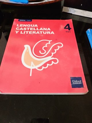 Lengua castellana y literatura, 4 ESO