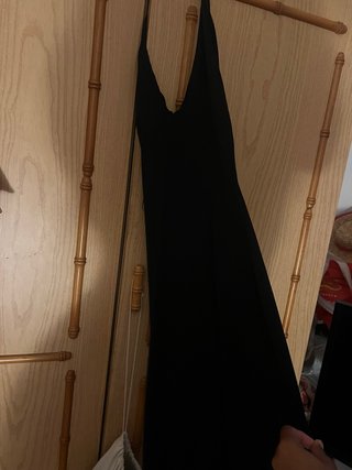 Vestido negro largo