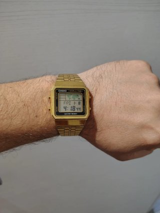 Orologio Casio World Time Oro