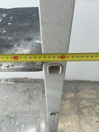 Andamio de aluminio con plataforma