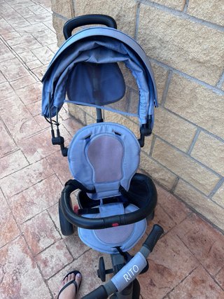 Triciclo para bebé azul