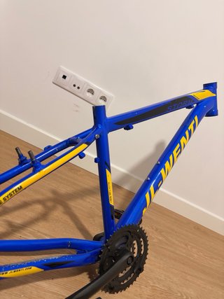 Cuadro Bicicleta Montaña JC-WENTI Azul 26