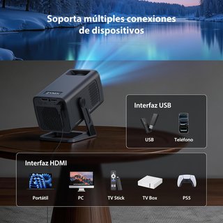 Mini proyector NIX500 Android 14 NUEVO
