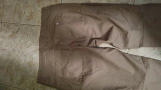 Pantalón Trekking Hombre Talla 44 Beige. Sin usar