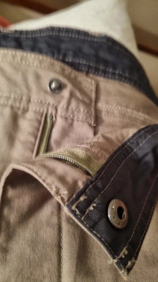 Pantalón Trekking Hombre Talla 44 Beige. Sin usar