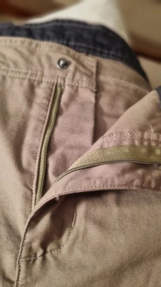 Pantalón Trekking Hombre Talla 44 Beige. Sin usar