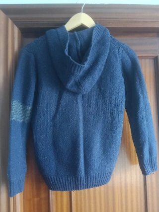 Jersey Zara niño azul talla 9-10