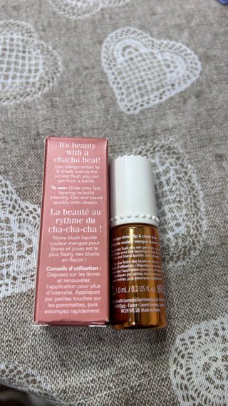 Benefit Cha Cha Tint blush liquido