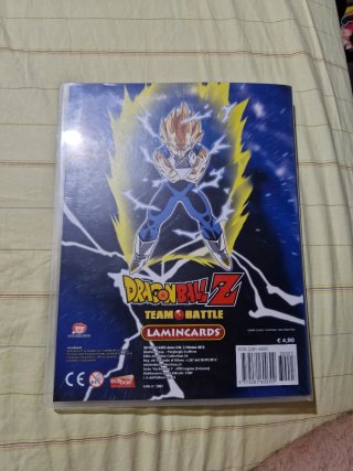 Album Lamicards Dragon Ball Z Team Battle Completo