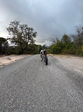 Pit Bike 125cc Motocross Verde y Blanca