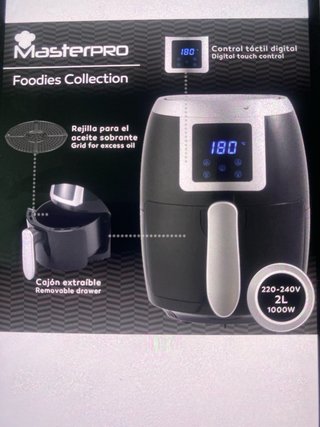 Freidora de aire Carlo Cracco Masterpro 2L