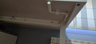 Escritorio elevable blanco