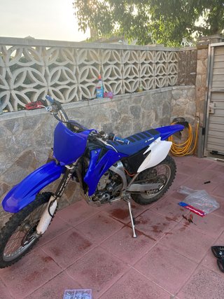 Yamaha Enduro/Motocross Azul y Blanca
