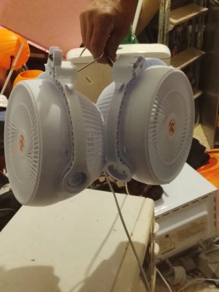 Ventilador Doble Portátil