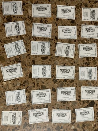 Cromos Stranger Things - Nos vemos al otro lado
