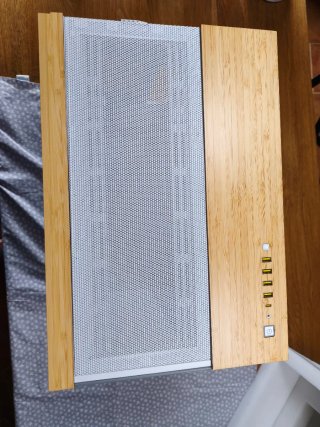 Corsair 6500x Blanca y Bambú